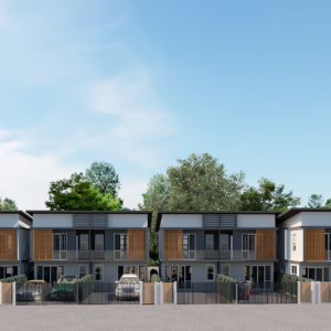 ขายทาวน์โอมเมืองปัตตานี บ้านเย็นสบายดี ปัตตานี